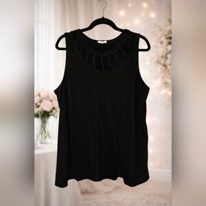 Maurices Black Sleeveless Top